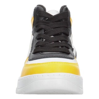 Foto 6 | Tenis Niño Pokemón Amarillo Detalles Negro Toddler Casual Streetwear Tipo Bota Cintas Ajustables Negro