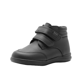 Foto 4 | Bota Escolar Dogi Piel Color Negro Contactel Plantilla Arco Negro
