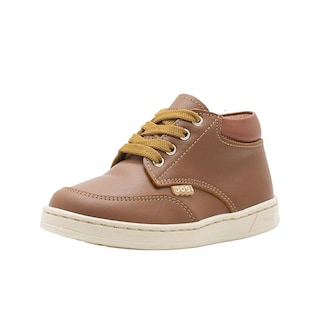 Foto 4 | Botín Piel Niño Dogi Color Camel Plantilla Con Arco Suela Beige