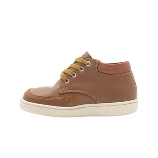 Foto 6 | Botín Piel Niño Dogi Color Camel Plantilla Con Arco Suela Beige