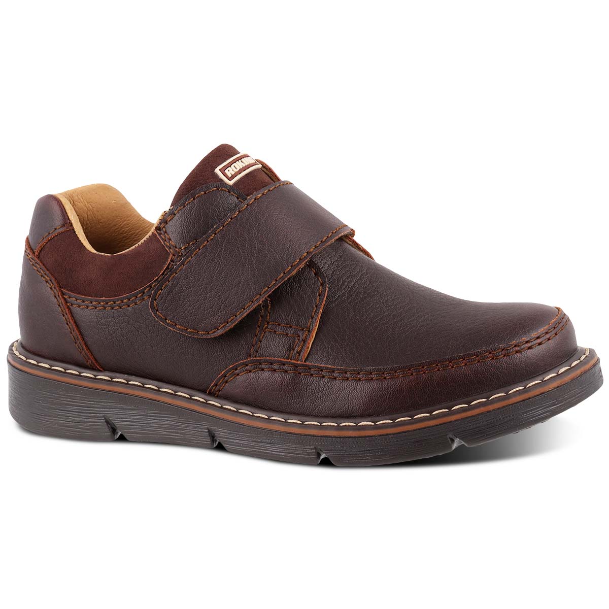 Zapato Rokino 3132 color Café para Niño