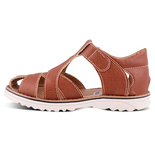 Foto 3 | Huarache Lucho 1621 color Marrón para Niño