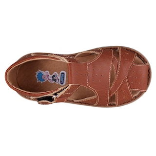 Foto 4 | Huarache Lucho 1621 color Marrón para Niño