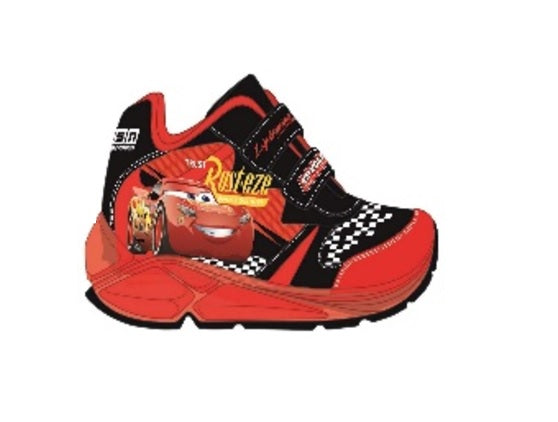 Foto 2 pulgar | Imaginatenis 9225 Cars Color: Rojo Negro Casual