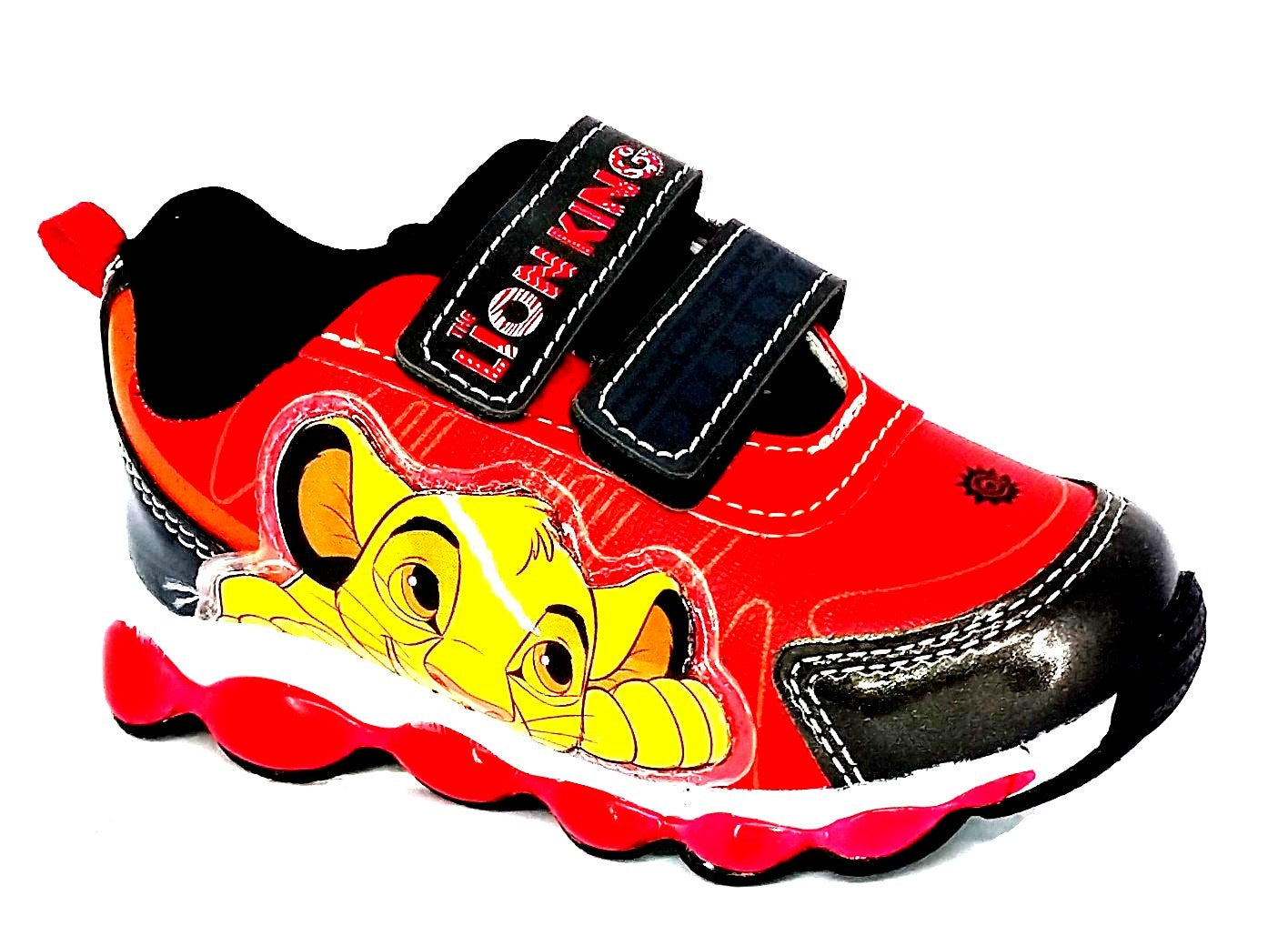 Imaginatenis 5028 Rey Leon Color: Rojo Negro Casual