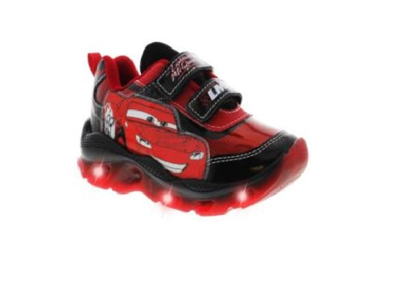 Foto 2 pulgar | Imaginatenis 4332 Cars  Color: Rojo Negro Casual
