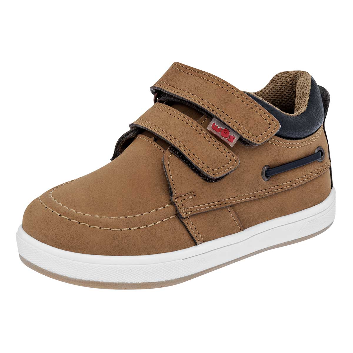 Foto 1 | Wos Zapato Casual Para Niño Camel Marino, Código 97977-2