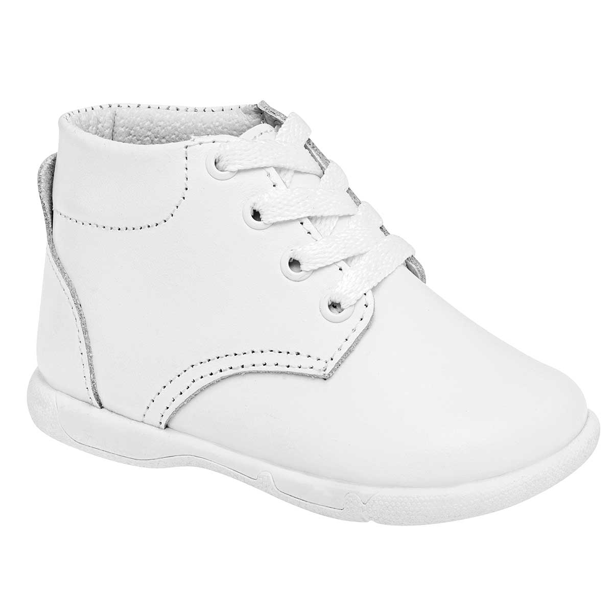 Chaparrin Zapatitos Para Bebé Niño Blanco, Código 105372-1