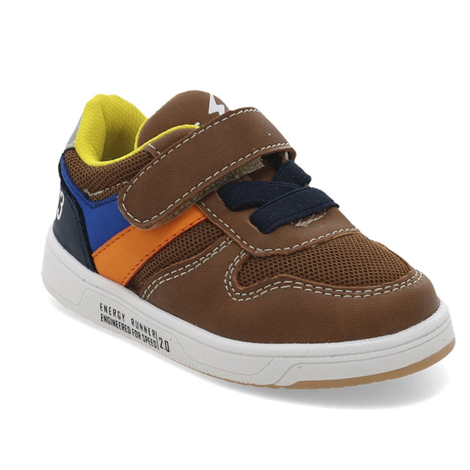 Tenis Tropicana Camel Polonia Memory Foam para Niño