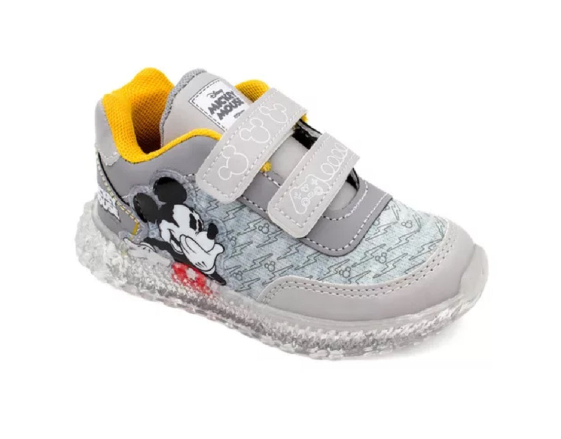 Foto 2 pulgar | Imaginatenis 4166 Mickey Color: Gris Casual