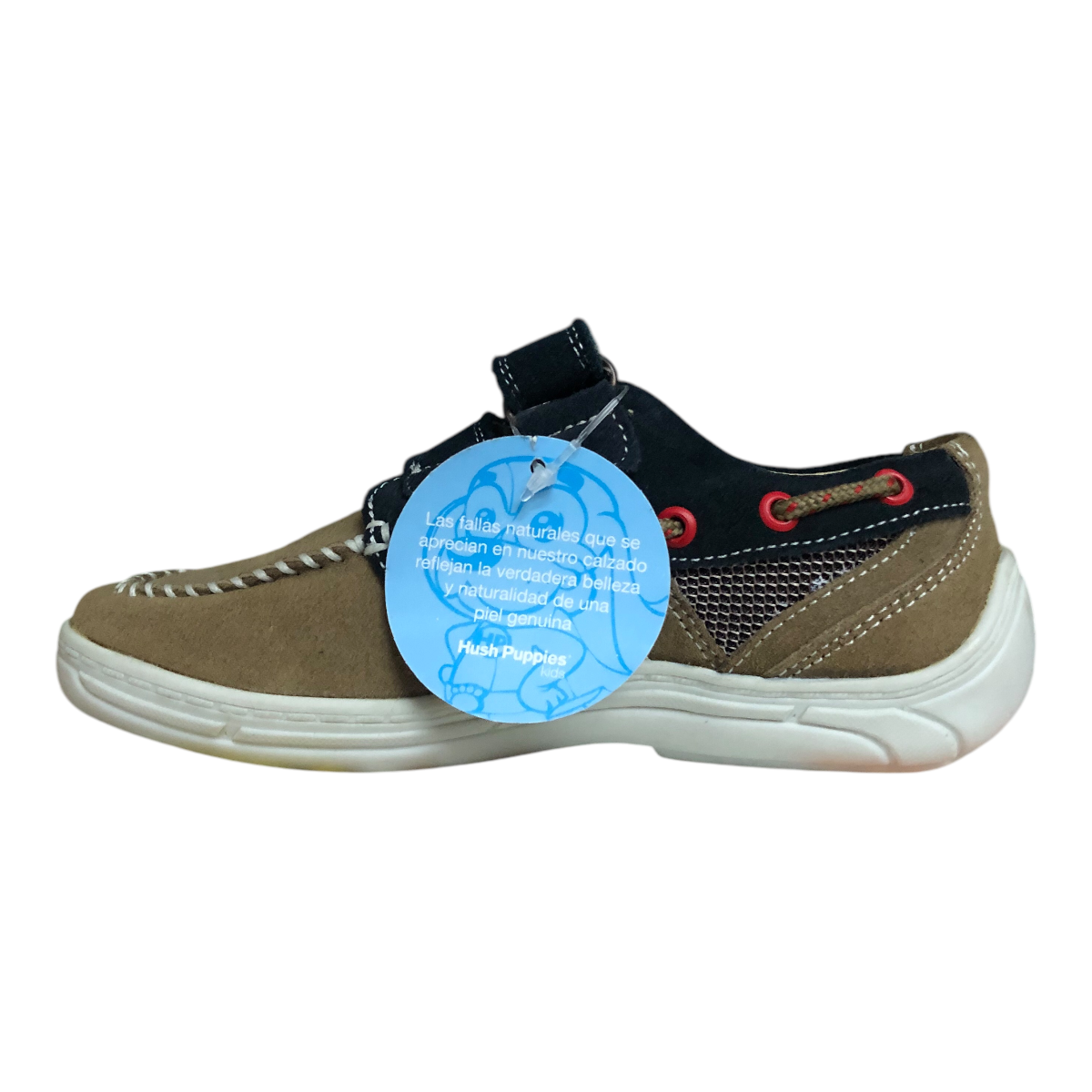 Foto 5 pulgar | Zapato Pate/marino Para Niño Hush Puppies