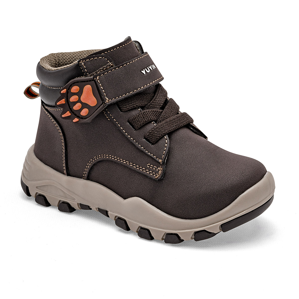 Botas Yuyin Cafés para Niño