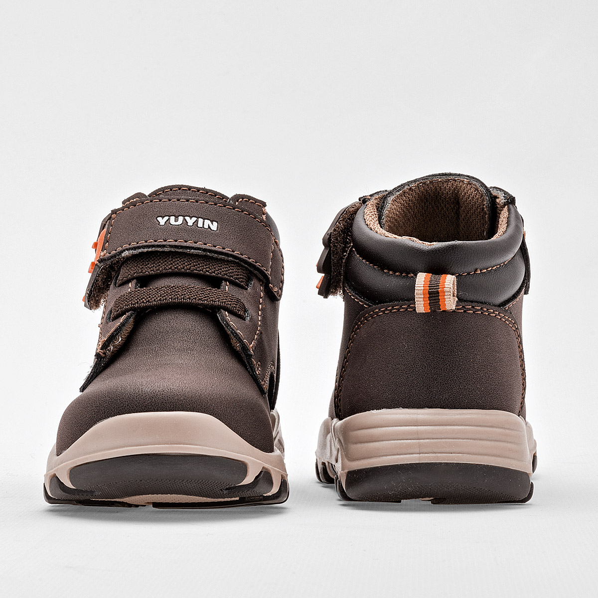 Foto 4 pulgar | Botas Yuyin Cafés para Niño