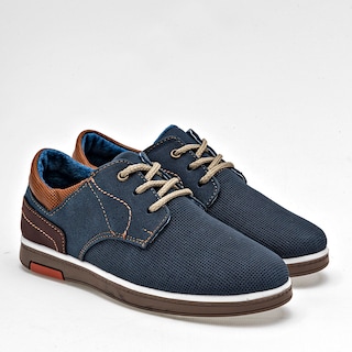 Foto 2 | Celex Zapato Casual Para Niño Marino Café Camel