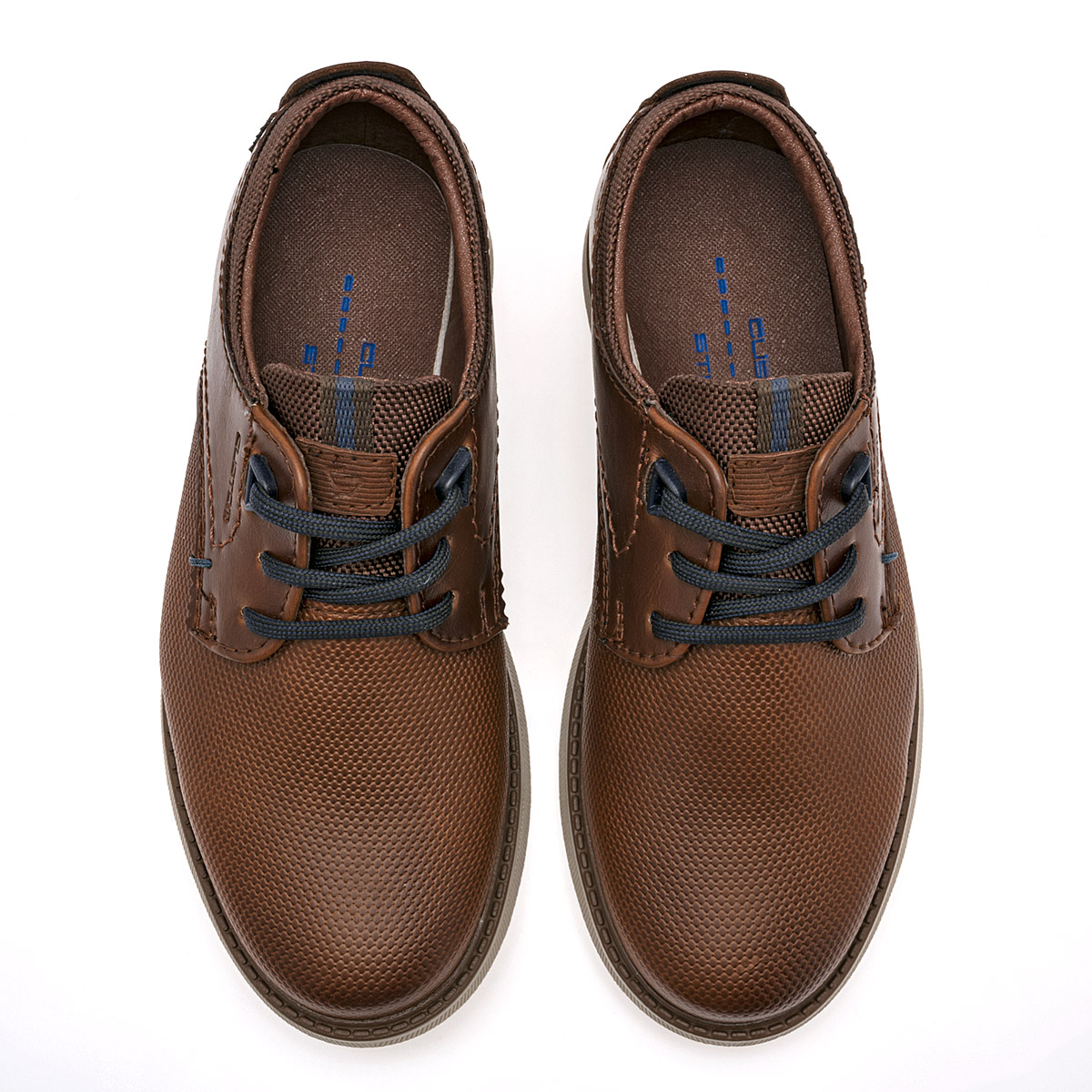 Foto 4 pulgar | Negro Total Zapato Casual Para Niño Café