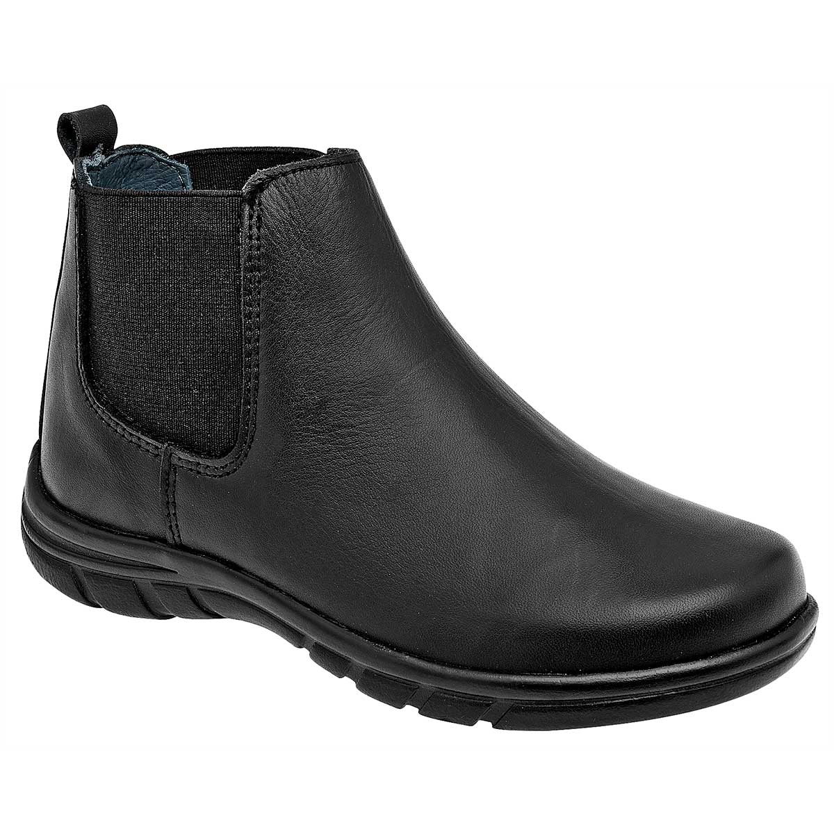 Abc Zapatitos Bota Para Niño Negro