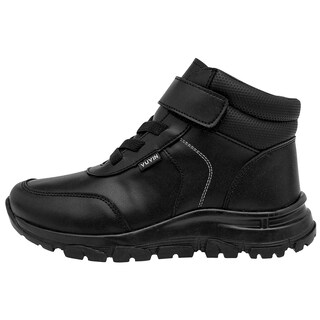 Foto 3 | Bota Yuyin Negras Agujetas Elásticas