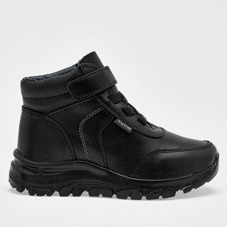 Foto 4 | Bota Yuyin Negras Agujetas Elásticas