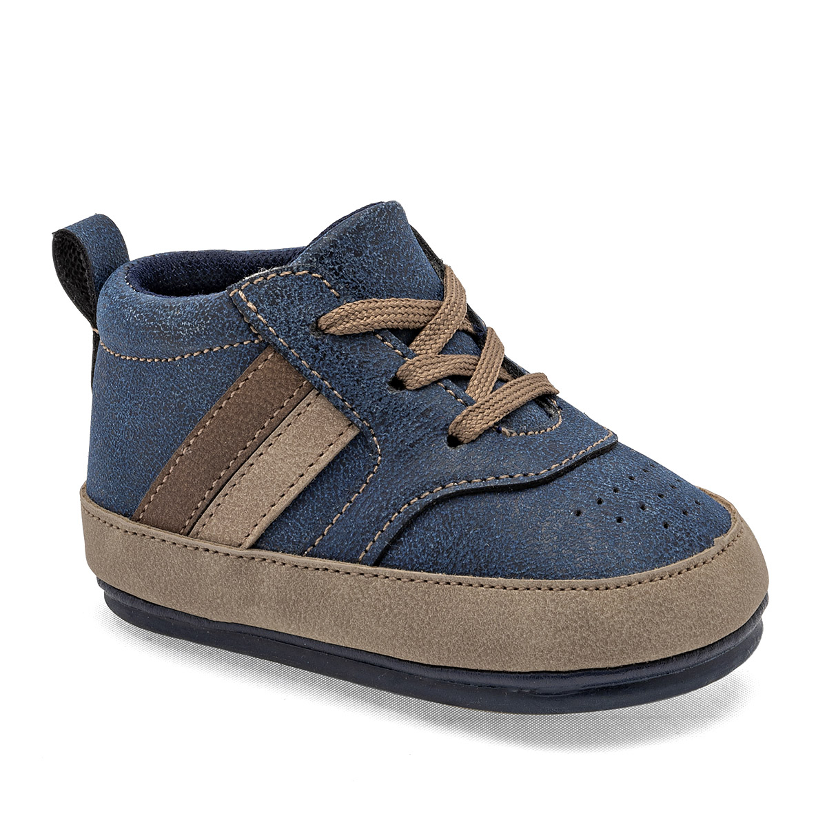 Ensueño Zapatitos Para Bebé Niño Marino Beige Café