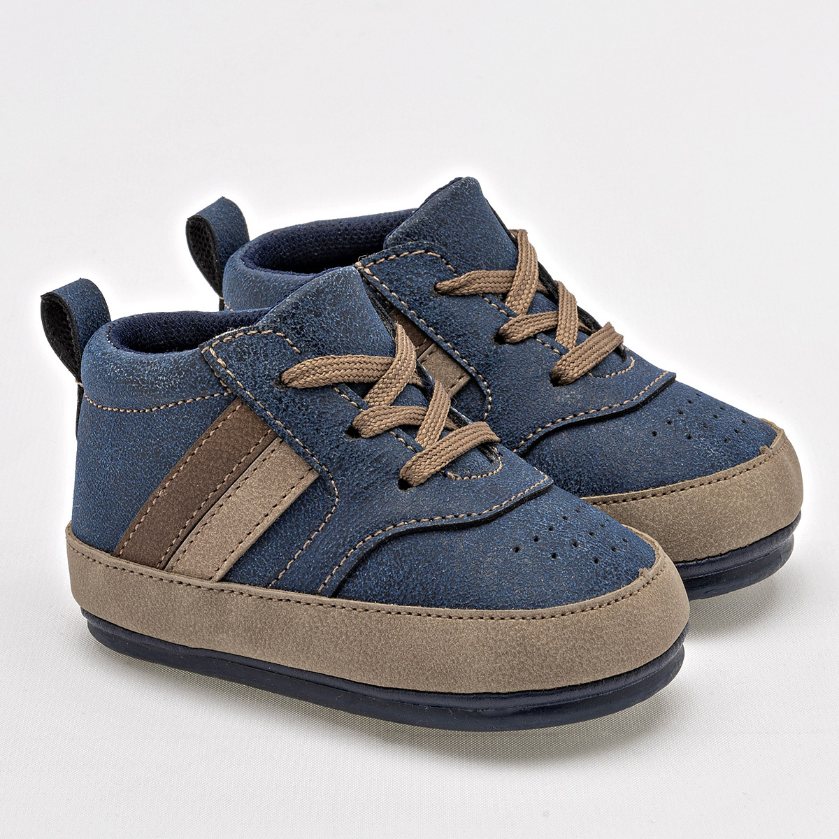 Foto 2 | Ensueño Zapatitos Para Bebé Niño Marino Beige Café