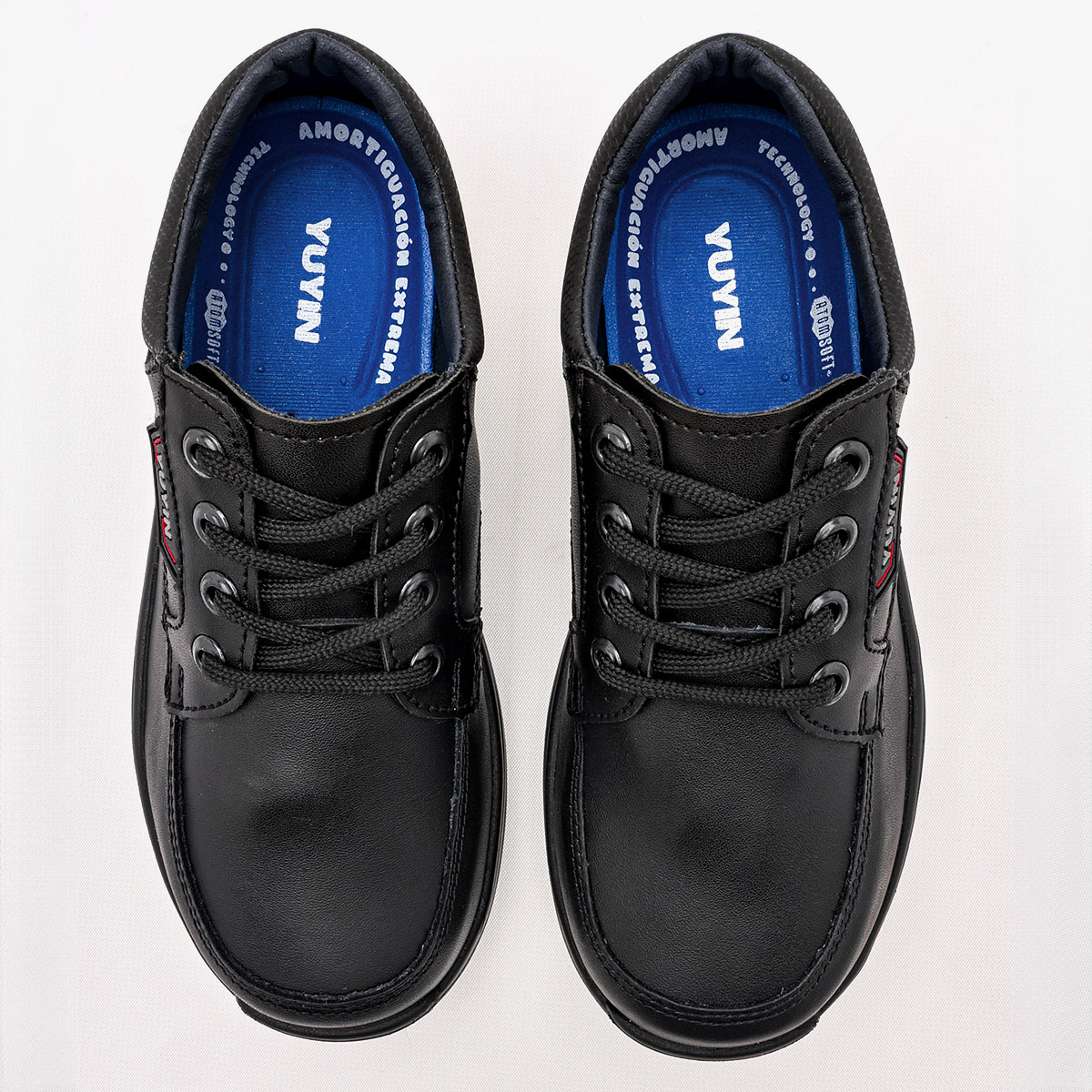 Foto 4 pulgar | Yuyin Zapato Casual Para Niño Negro
