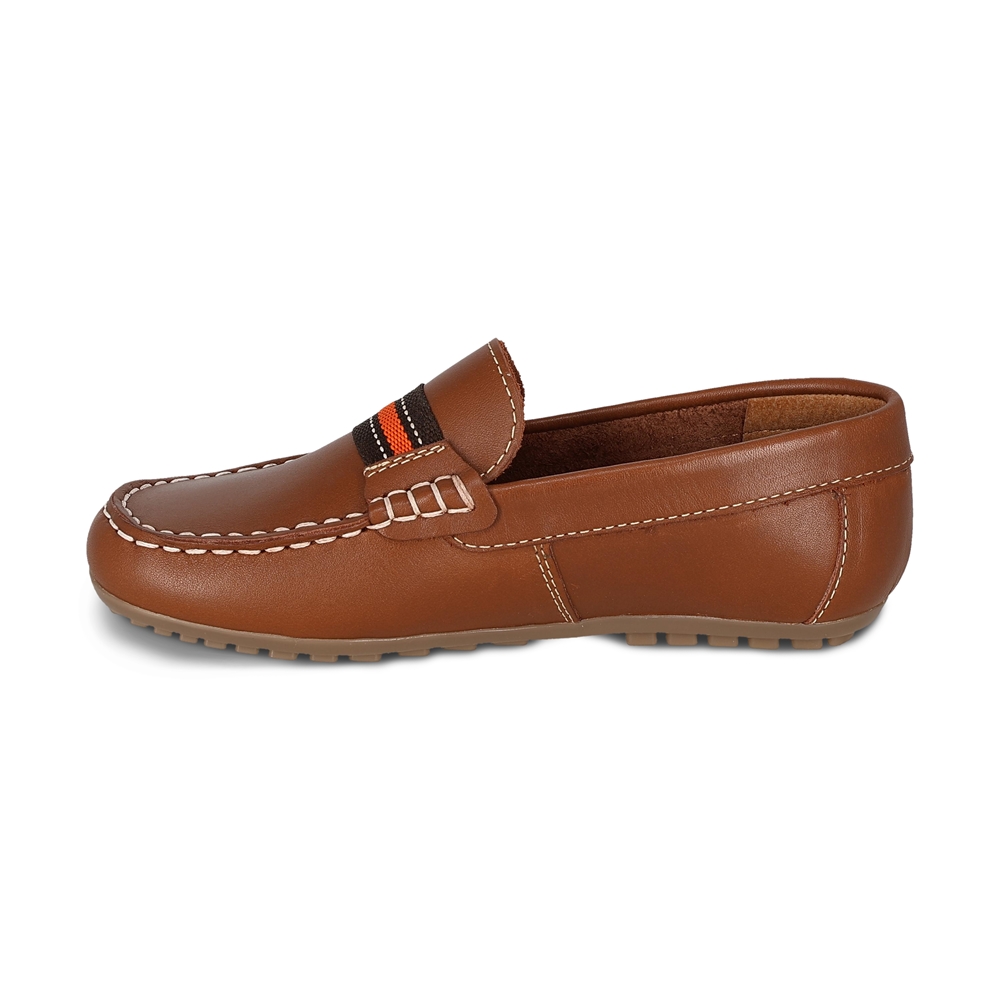 Foto 5 | Zapato Tipo Mocasin Para Niño Audaz 445302-m Color Cafe Claro