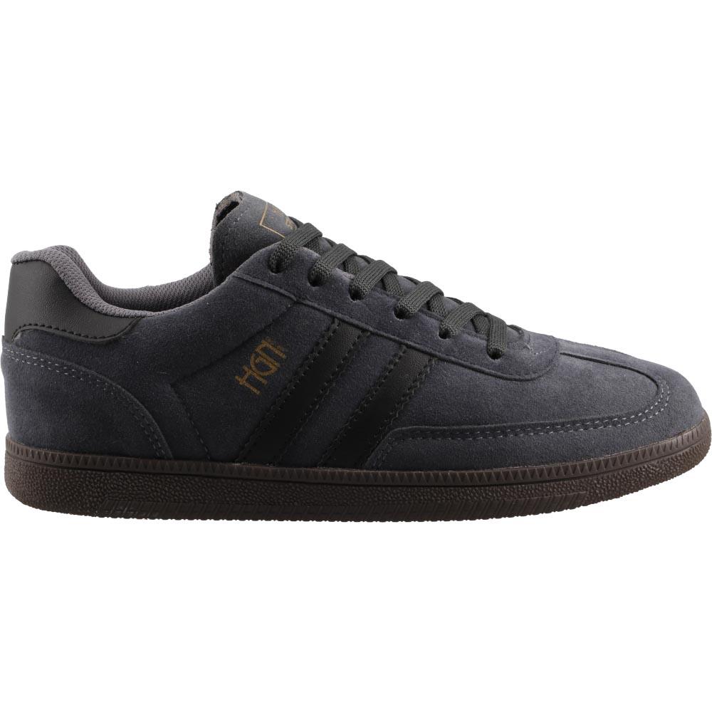 Tenis Niño Hgn By Mr Shu Casual Agujetas Comodo Gris