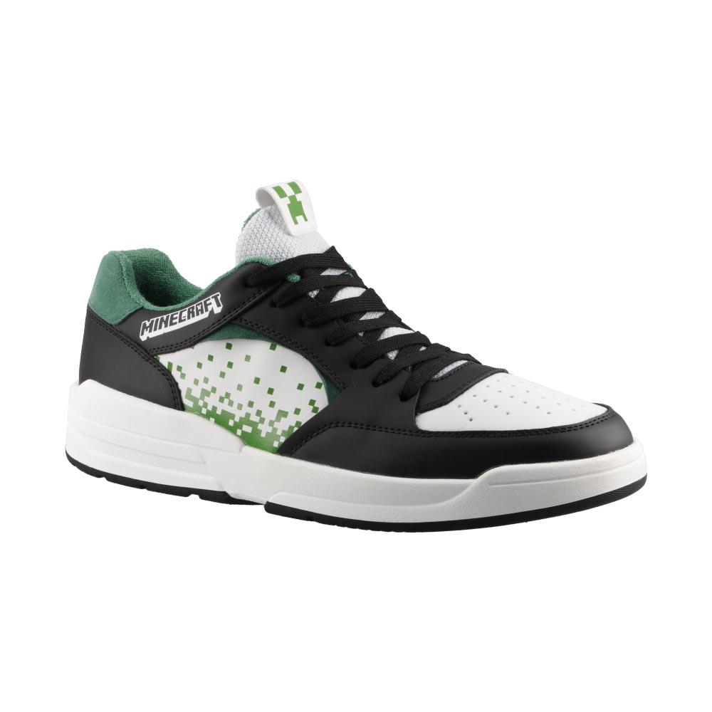 Foto 3 pulgar | Tenis Hombre Minecraft Casual Urbano Agujetas Negro