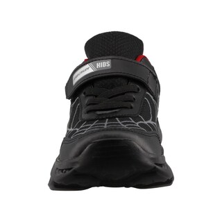 Foto 4 | Tenis Space Boys Niño Ajustables Resistentes Negro