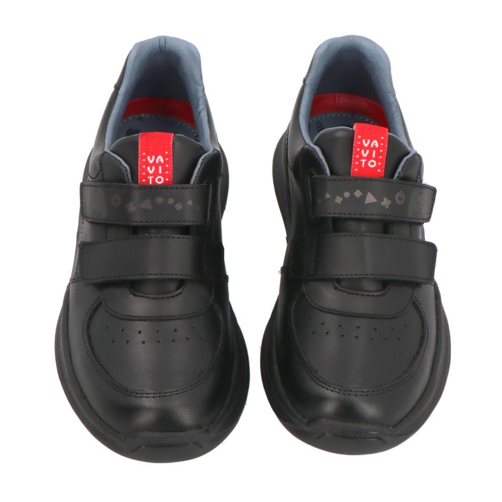 Foto 7 pulgar | Mocasines Escolares Vavito Niño Formales Negro