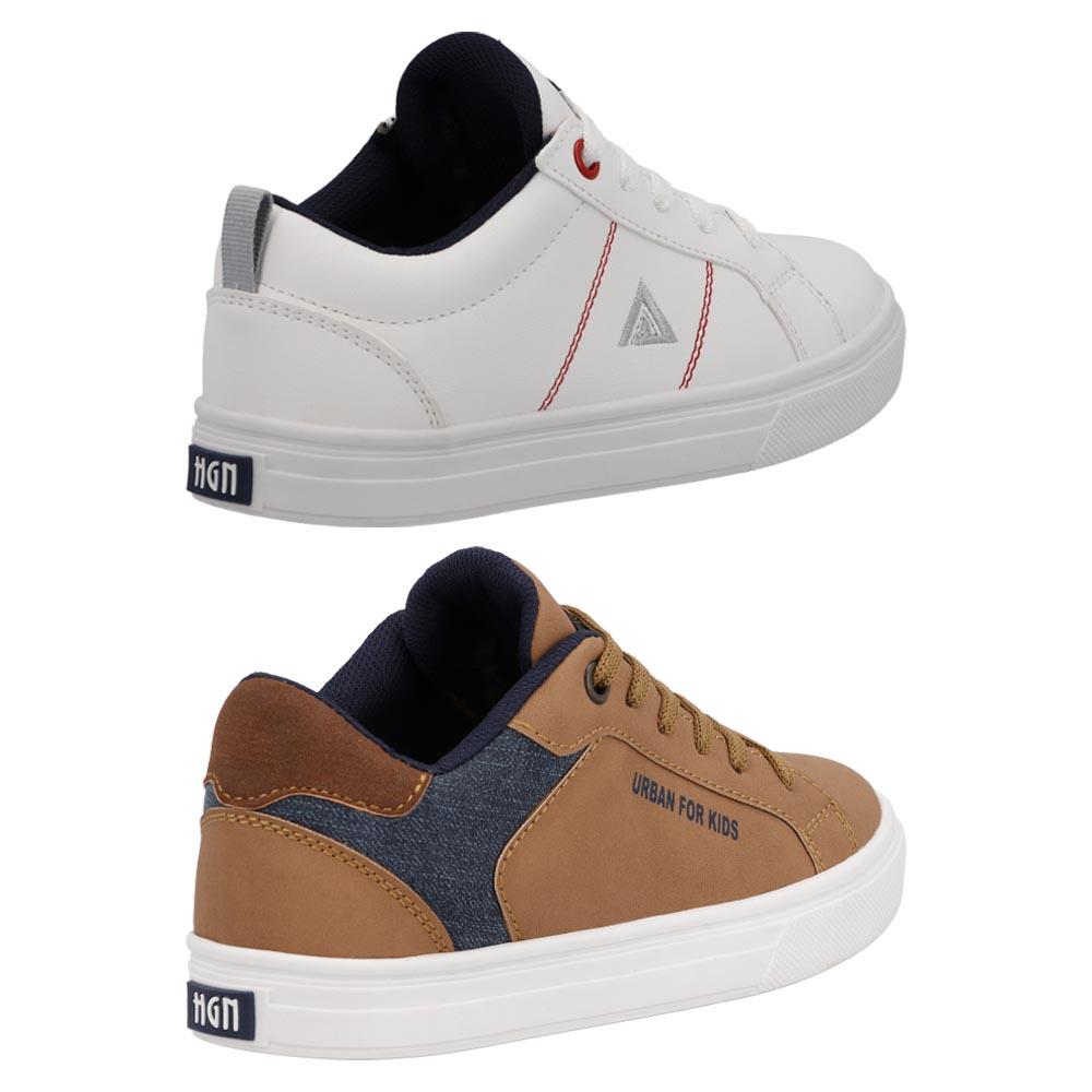 Foto 4 pulgar | Bipack Tenis Urbano Hgn Casual Paquete Cafe