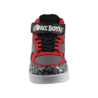 Foto 4 | Tenis Space Boys Niño Ajustables Comodos Gris