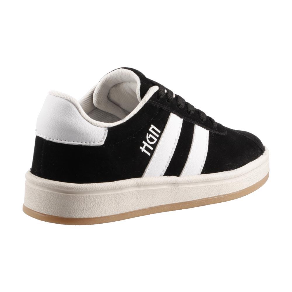 Foto 3 | Tenis Hgn Niño Moda Comodos Casual Negro