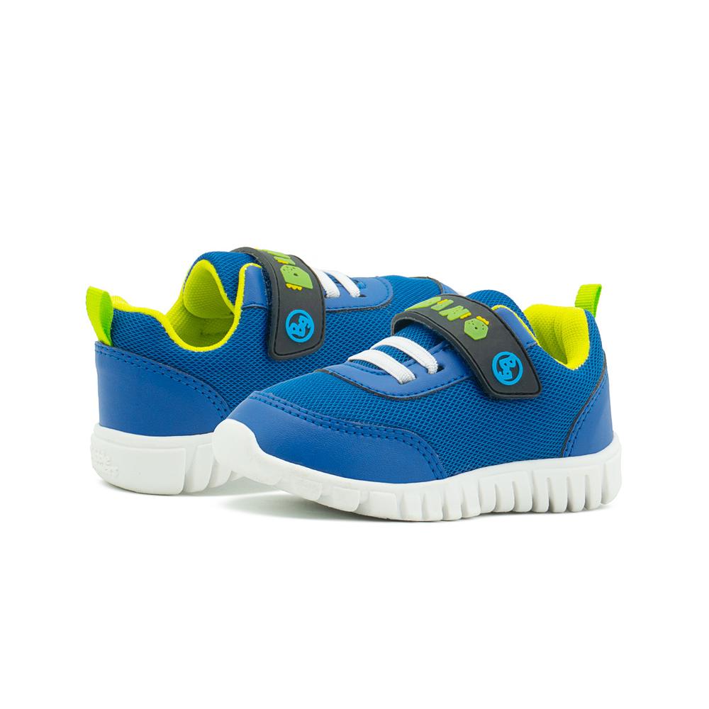 Foto 3 | Tenis Bubble Gummers Para Niño Deportivo Dino Azul Rey Azul Oscuro