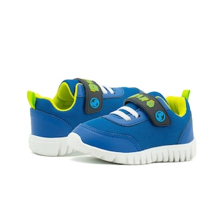Foto 3 | Tenis Bubble Gummers Para Niño Deportivo Dino Azul Rey Azul Oscuro