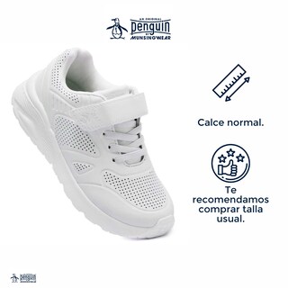 Foto 4 | Tenis Deportivo Original Style Skyler Blanco Para Niño