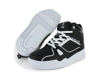 Foto 1 | Tenis Casual Negro Blanco Infantil Koeno Re Newk
