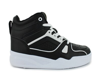 Foto 2 | Tenis Casual Negro Blanco Infantil Koeno Re Newk