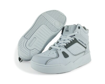 Foto 1 | Tenis Casual Blanco Gris Infantil Koeno Re Newk