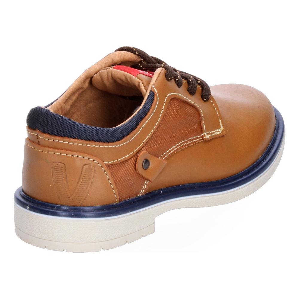 Foto 6 pulgar | Zapato Casual Vavito Cafe Para Niño [vvv1098] Azul