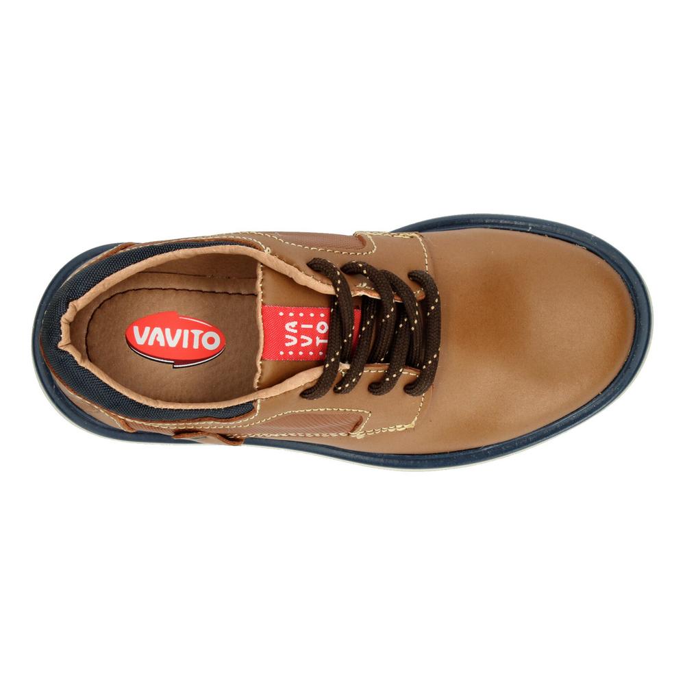 Foto 8 pulgar | Zapato Casual Vavito Cafe Para Niño [vvv1098] Azul