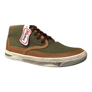 Foto 2 | Tenis Bota Olivo/camel Para Niño Mickey Calzado