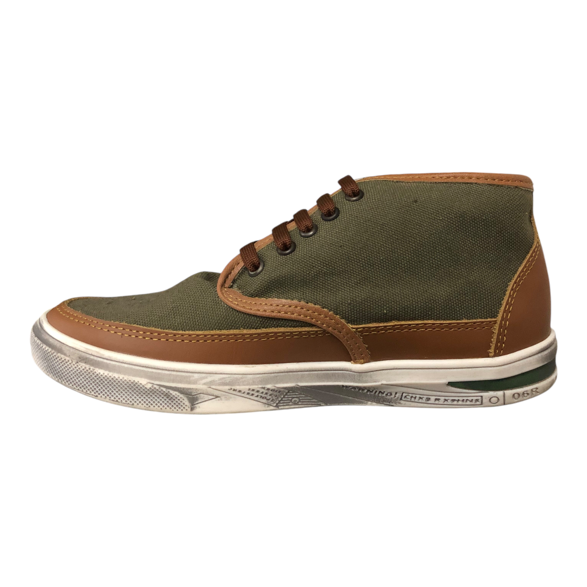 Foto 4 | Tenis Bota Olivo/camel Para Niño Mickey Calzado