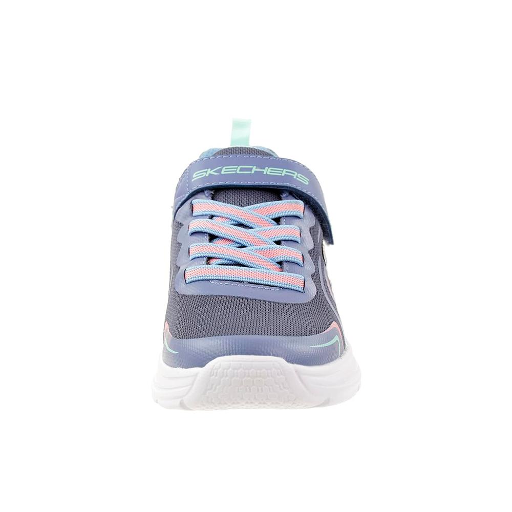 Foto 2 | Tenis Skechers Wavy Lites Niño Modernos Multicolor