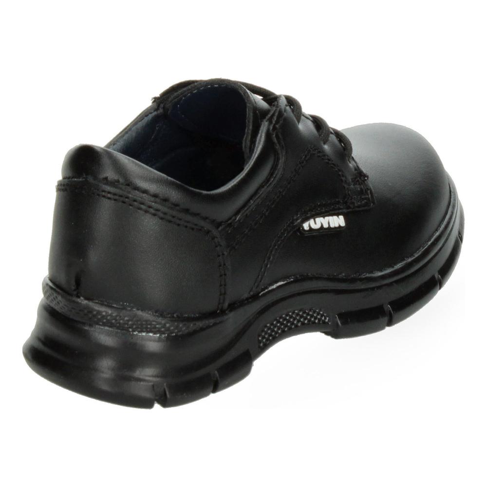 Foto 6 pulgar | Zapato Escolar Yuyin Negro Para Niño [yuy458] Negro