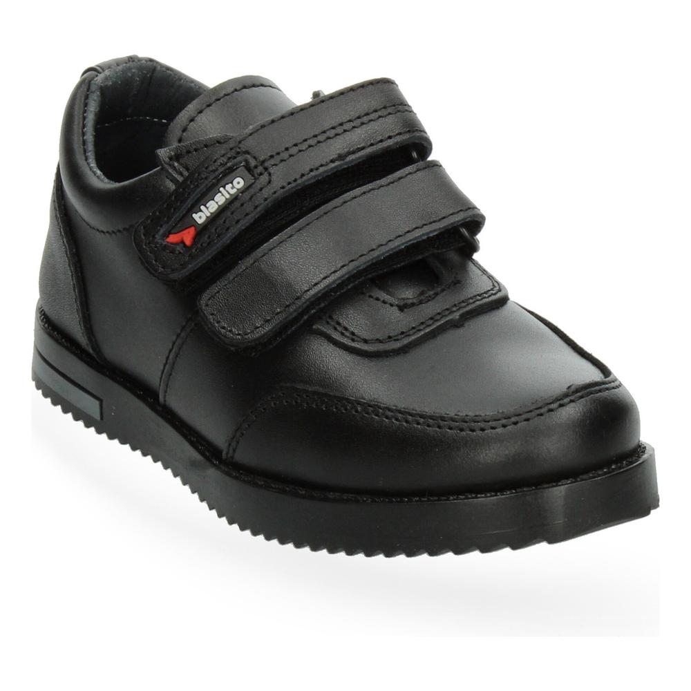 Foto 9 pulgar | Zapato Escolar Blasito Negro Para Niño [bla80] Negro