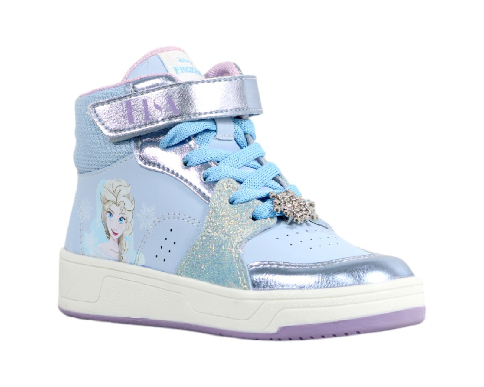 Foto 4 pulgar | Tenis Niña Frozen Tropicana Dy333008st Azul