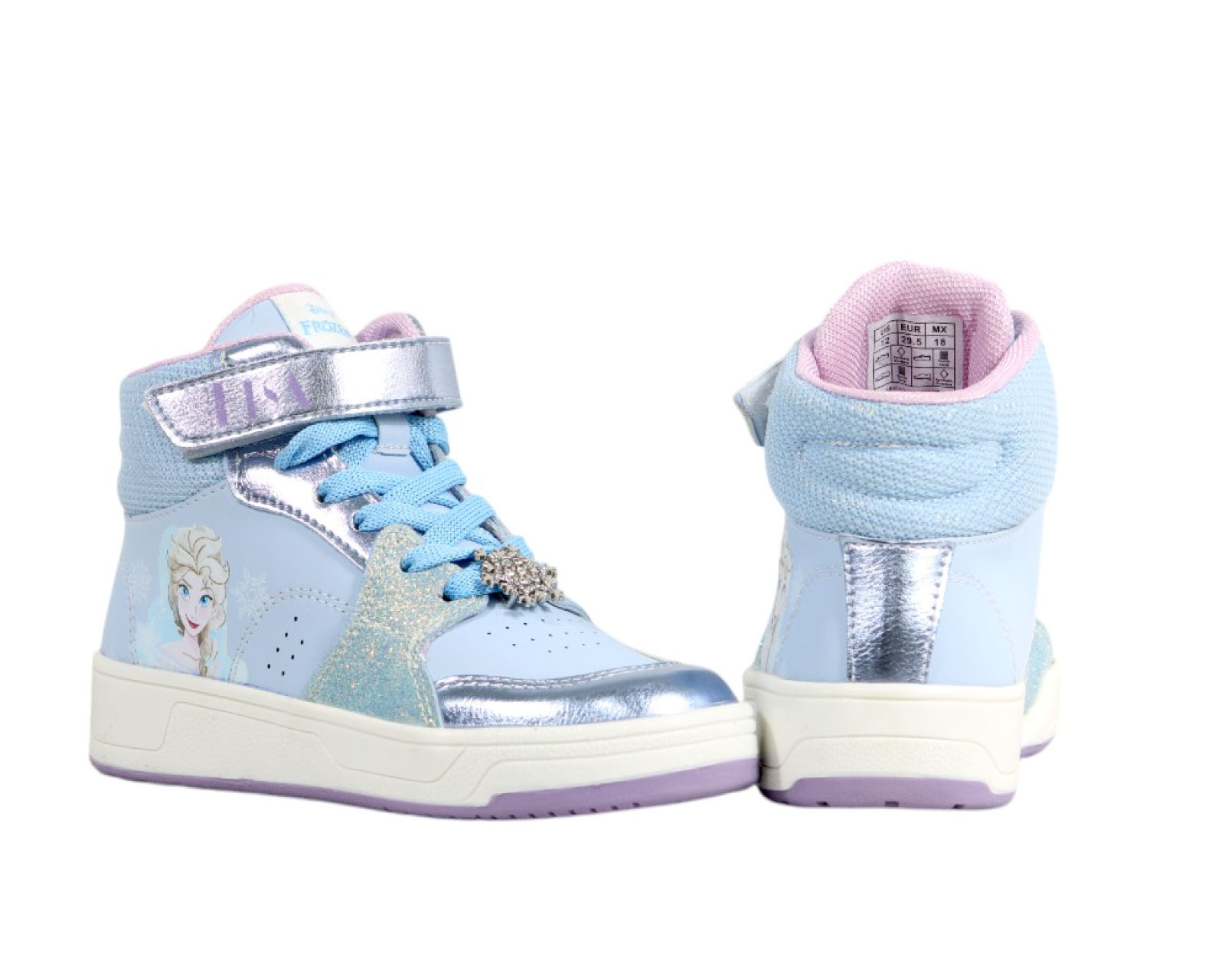 Foto 4 | Tenis Niña Frozen Tropicana Dy333008st Azul