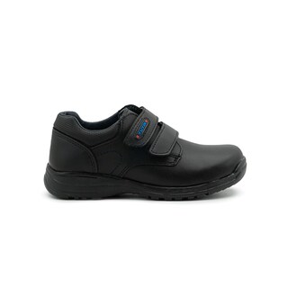 Foto 6 | Zapato Escolar Yuyin Para Niño Piel Con Ajuste Velcro 22-26 Negro