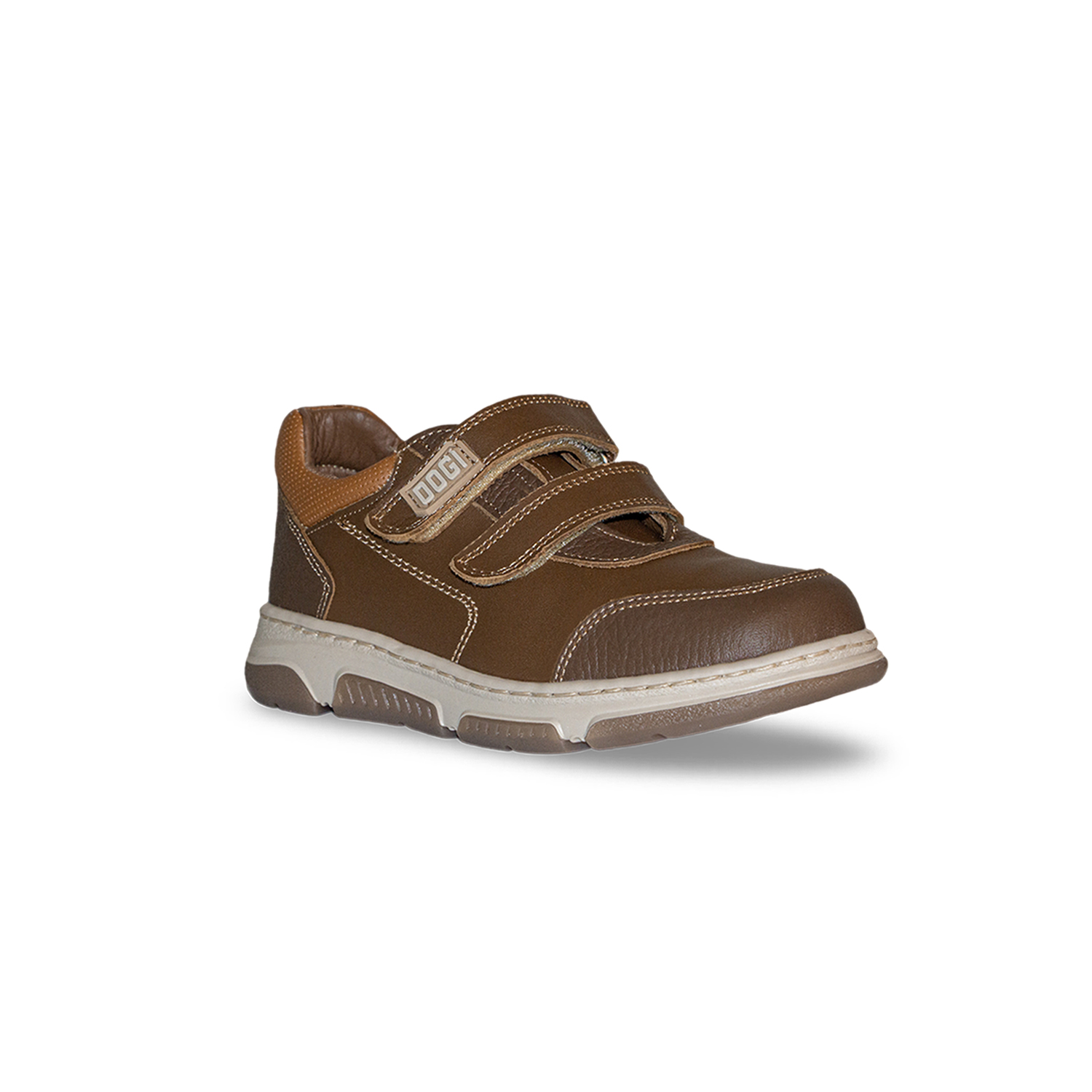 Zapato Mocasin Dogi Para Niño Camel